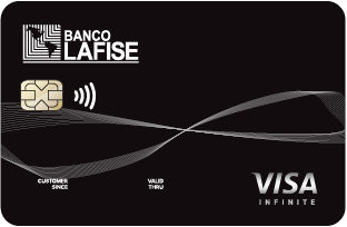 Tarjeta de crédito Infinite Visa LAFISE